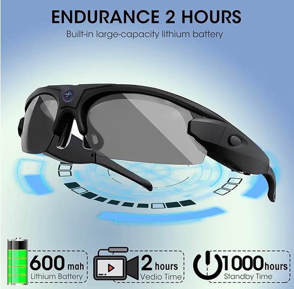 Li&Lu Sport Camera with WiFi Sunglasses - photo 2