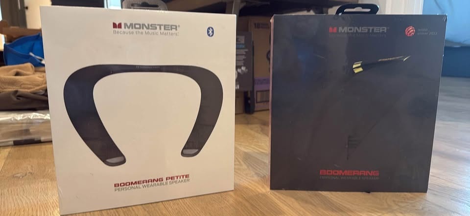Around the neck Bluetooth speaker