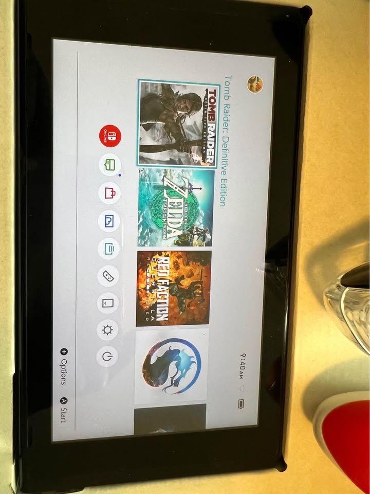 Modded Nintendo Switch Console w/ Extra Controllers & Case - photo 3