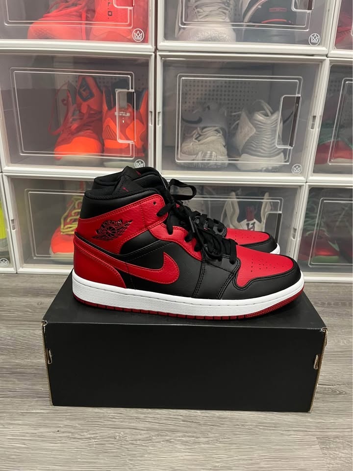 Air Jordan 1 Mid "Bred" - photo 3