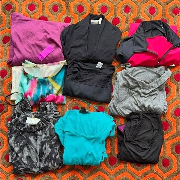 🏆 Lot of 9 Women's Tops - Olsen, Calvin Klein, Style & Co.