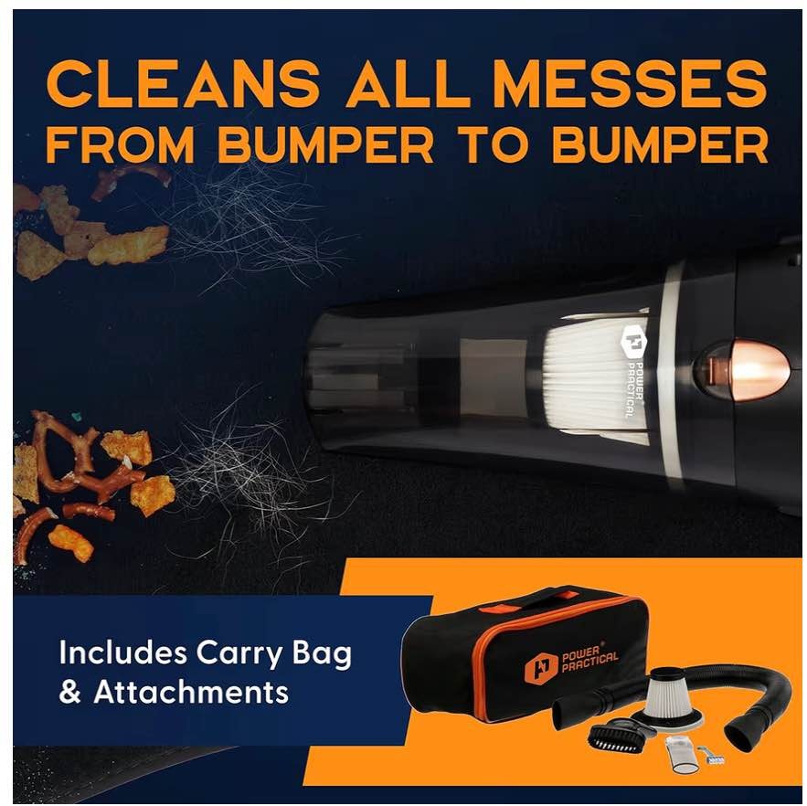 ThisWorx Portable Car Vacuum Cleaner – 12V High Power (Brand New - photo 2