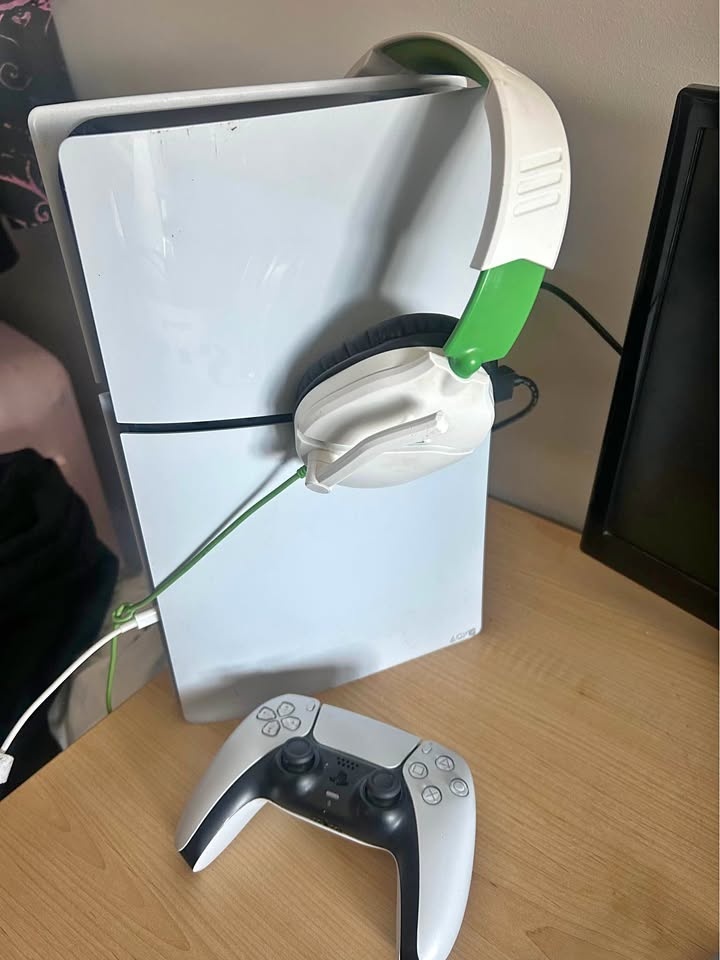 PS5 Slim with Controller and Headset