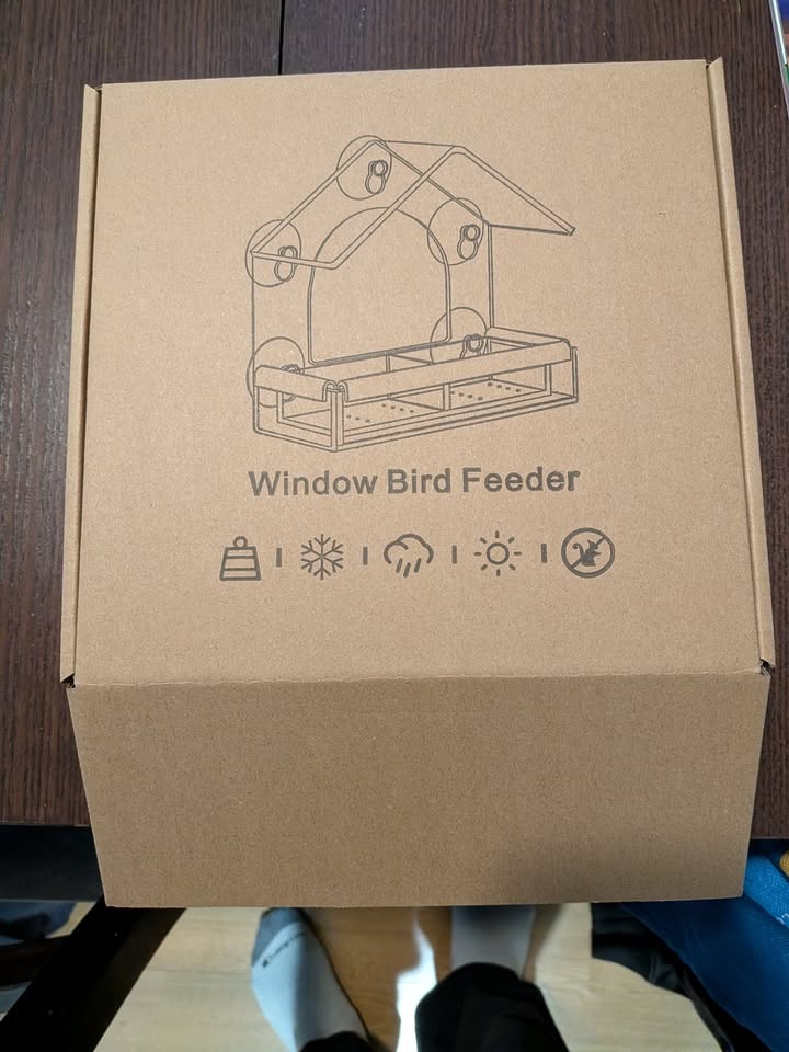 Clear Window Mount Bird Feeder - photo 3