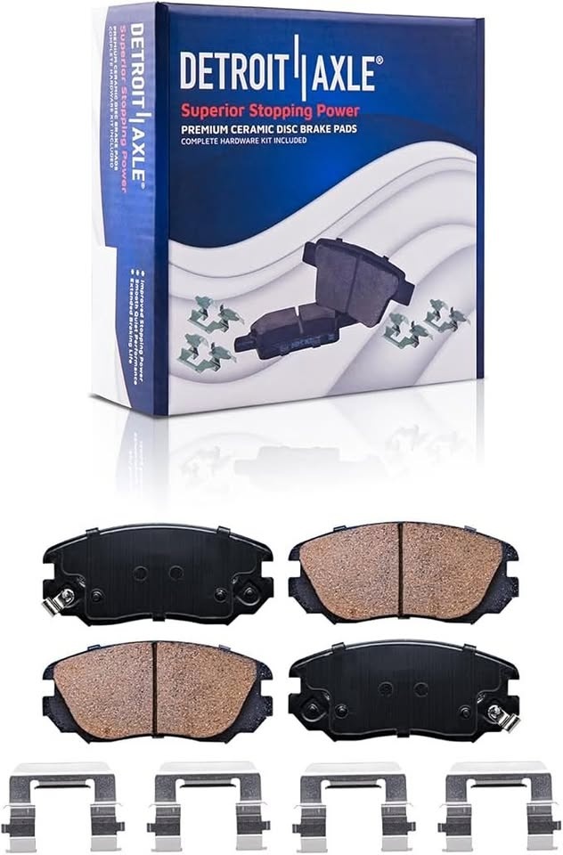 Front Ceramic Brake Pads P-1421 for Buick Chevy GMC SAAB - 2pc S