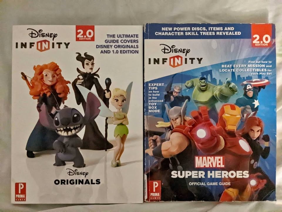 Disney Infinity 2.0 Strategy Guides (2 Books)