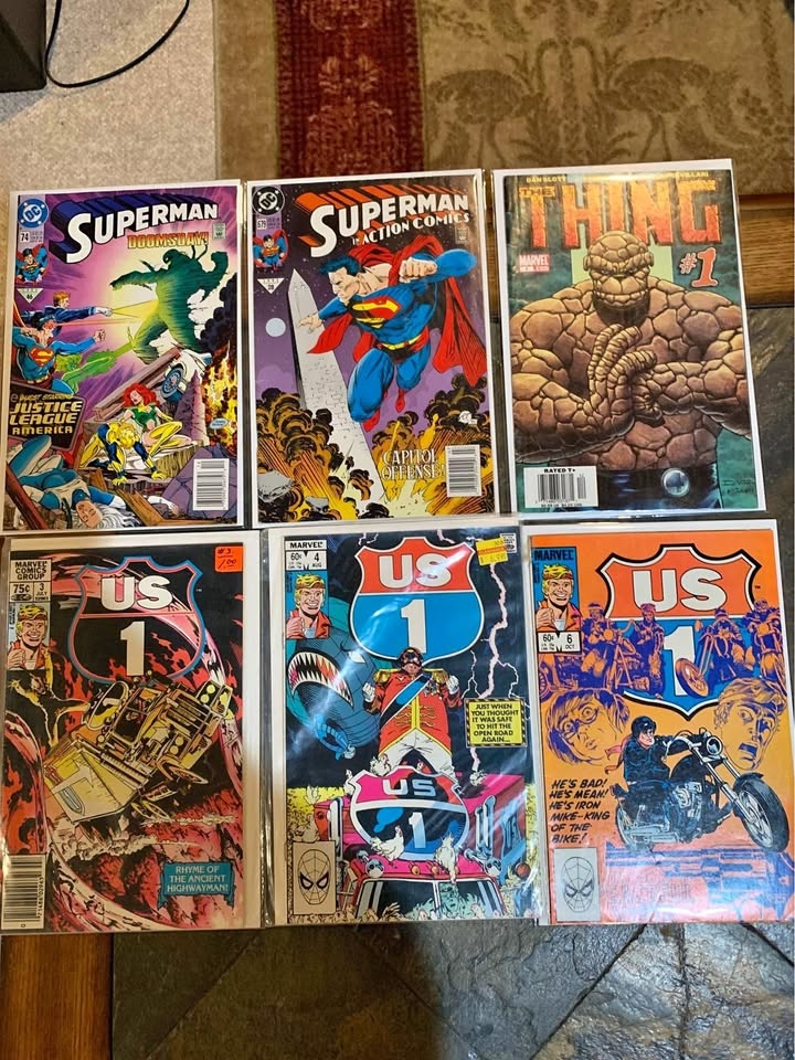 S to X comic books