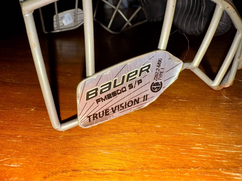 Bauer True Vision II Hockey Face Mask Shield Cage FM2500 - photo 4