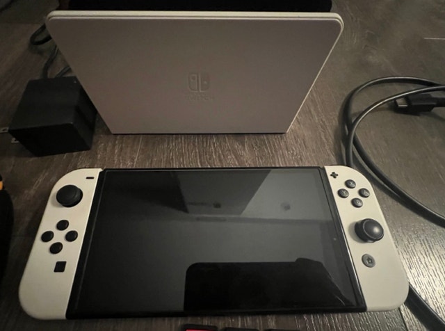 Nintendo Switch Console with Accessories and games - photo 3