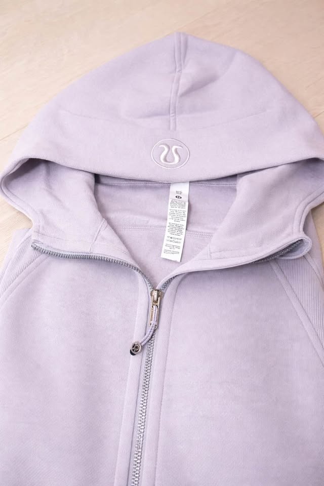 lululemon Scuba Oversized Half-Zip Hoodie (Long) M/L - Lavender - photo 2