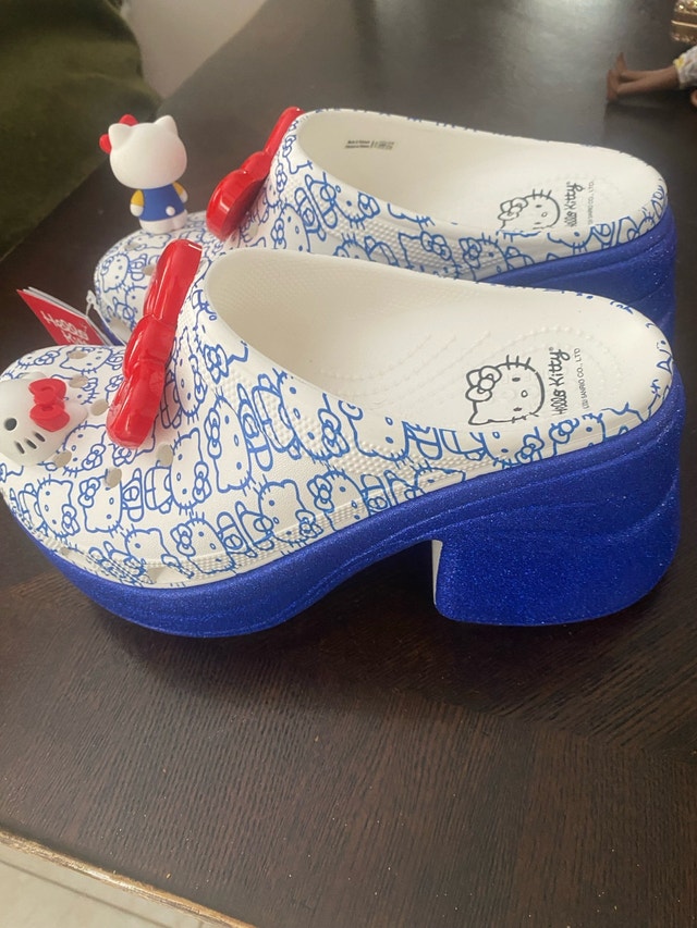 Crocs Hello Kitty Platform Clogs