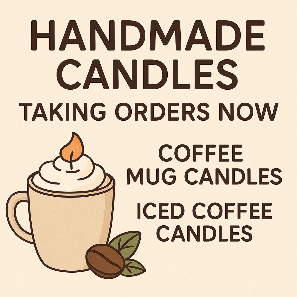 Handmade Iced Coffee Candles - Taking Orders