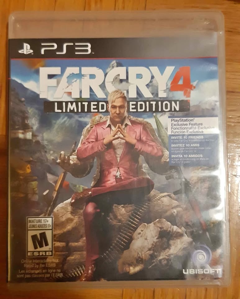 PS3 Game: Far Cry 4 🏆