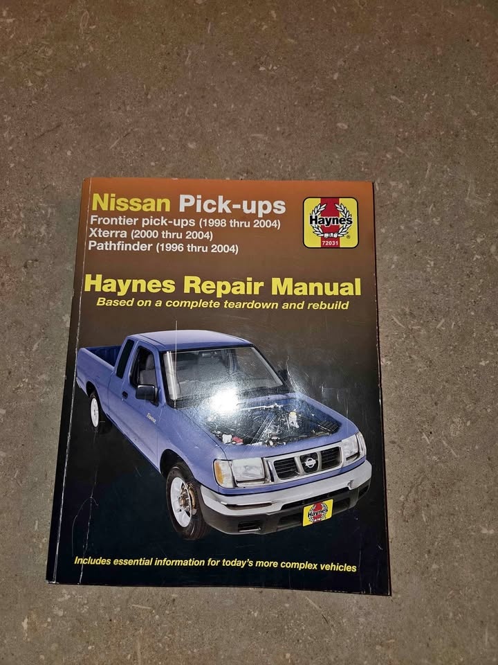 Haynes Repair Manual for Nissan Frontier (1998-04)