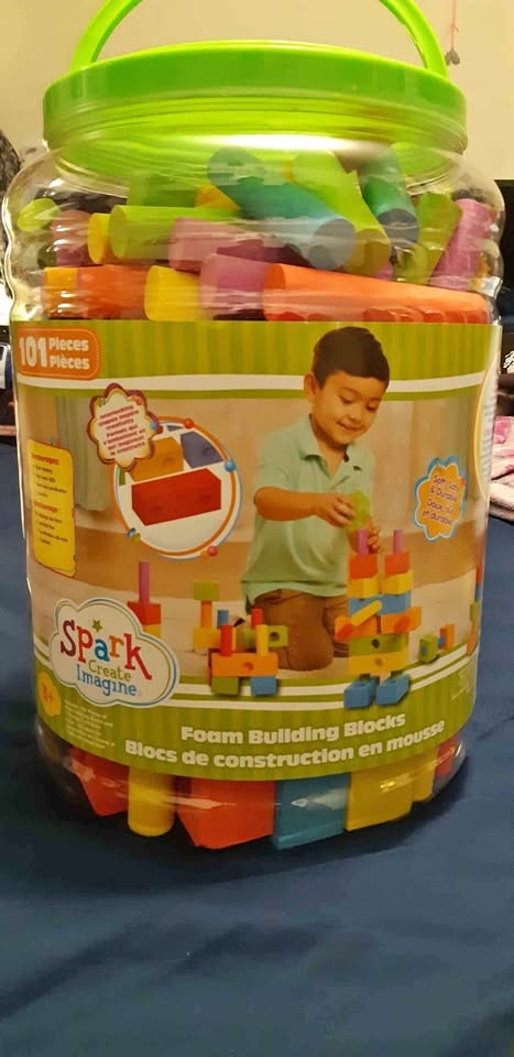 Spark Create Imagine Foam Building Blocks BNIB 🏆