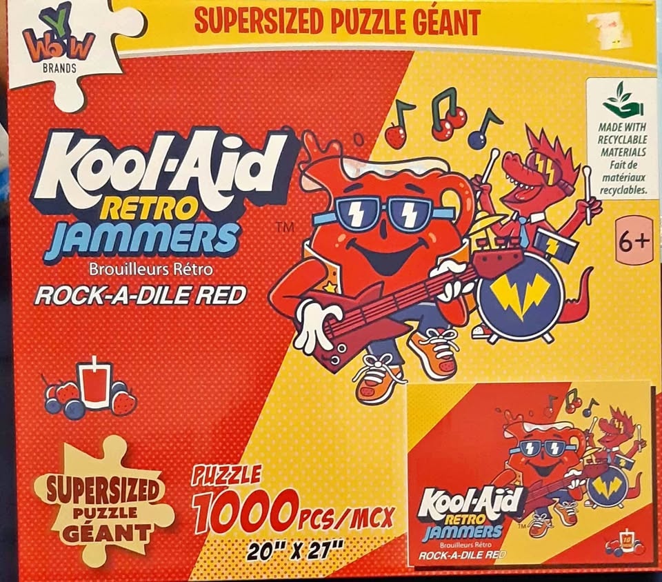 KOOL AID 1000 PIECE PUZZLE BNIB 🏆
