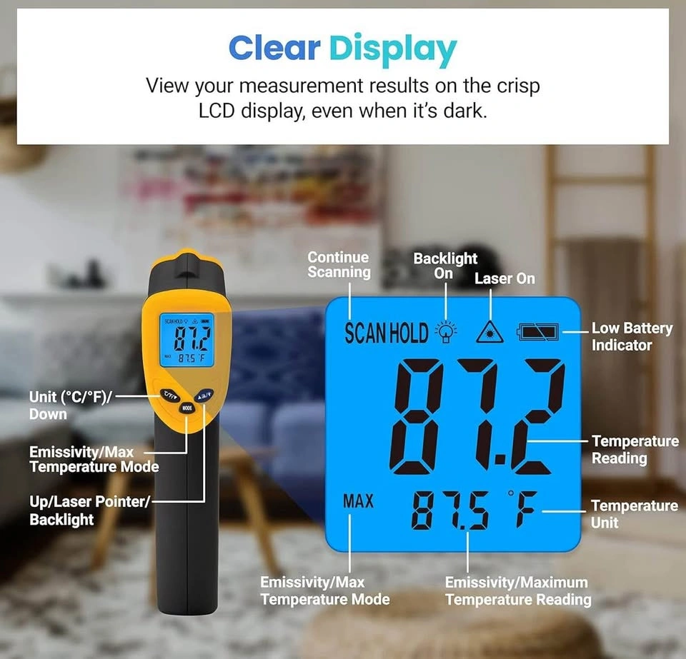 Etekcity Infrared Thermometer 774 - photo 5