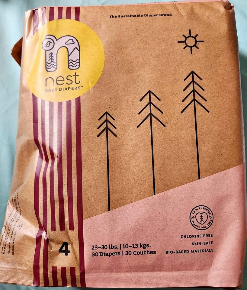Nest PREMIUM Luxury Diapers Size 4 🏆
