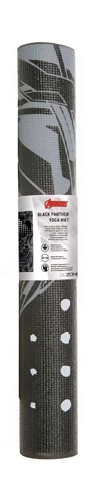 Marvel Black Panther Comic Art 3mm Yoga Mat – 24” x 60" 🏆 - photo 3