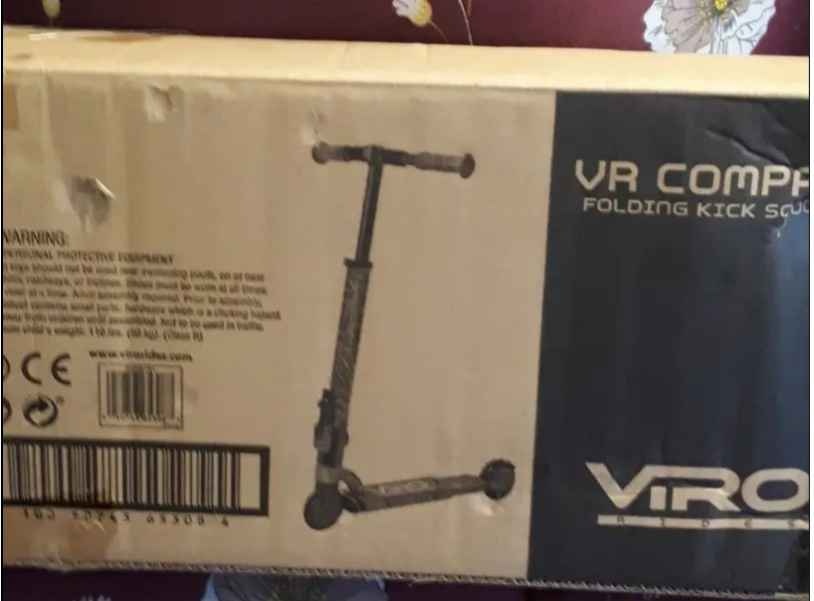 Make offer. Viro VR Compact Folding Kick Scooter BNIB 🏆 - photo 4