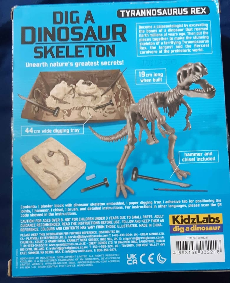 4M KidzLabs Dig A Dinosaur. BNIB 🏆 - photo 2