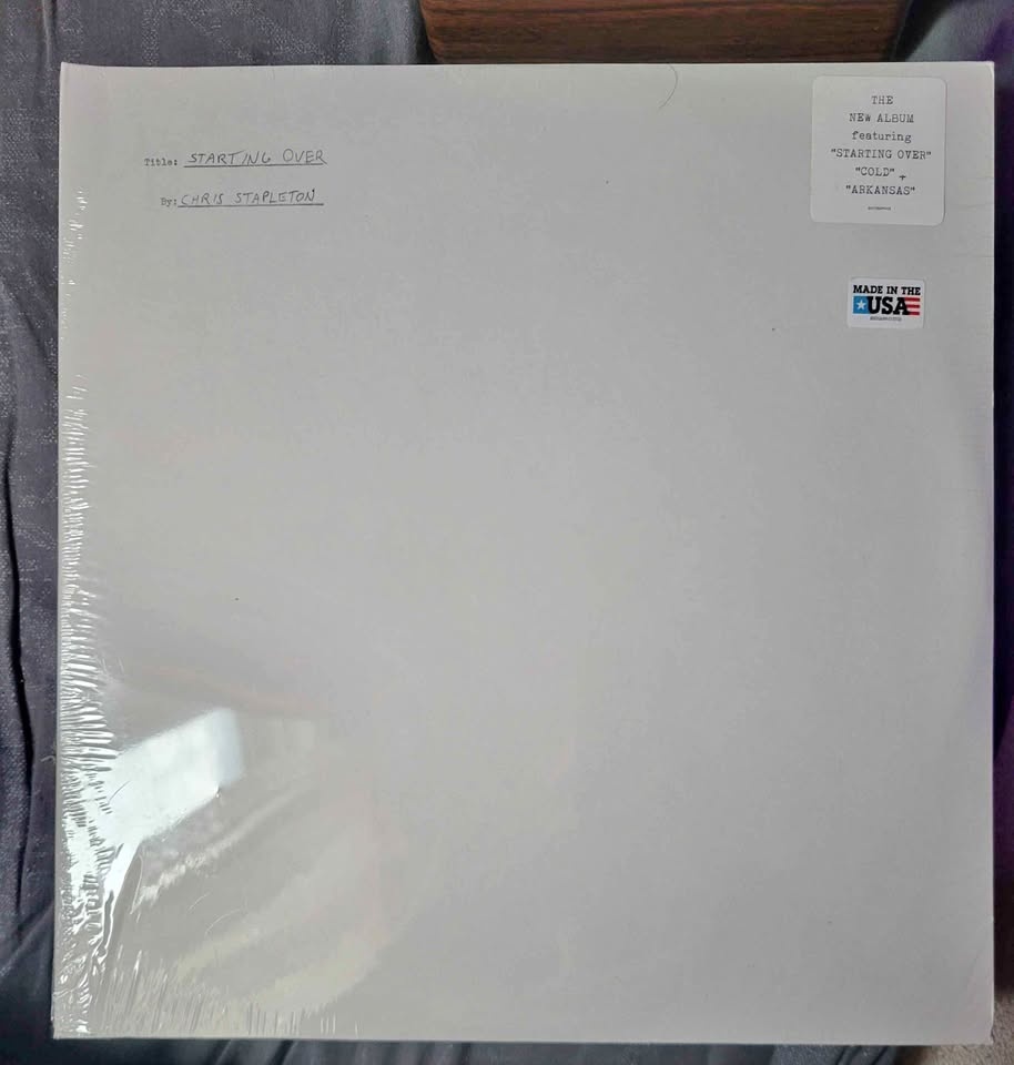 Chris Stapleton - Starting Over Vinyl