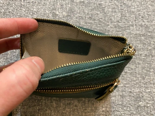 Genuine Italian Leather Wallet -- Zipper Broken - photo 3