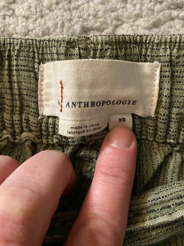 Anthropologie Women's Wide Leg Cropped Pant - photo 2