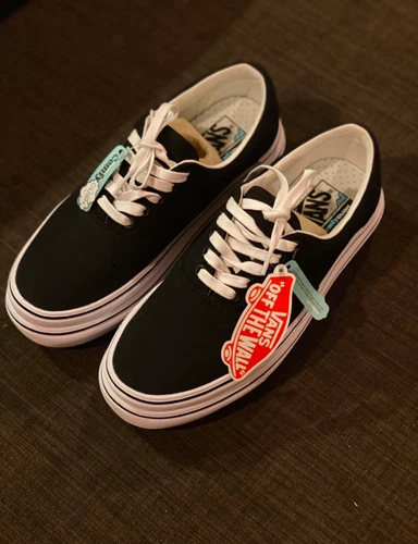 Size 7.5 Mens & 9 Womens Vans Ward Platform Black White