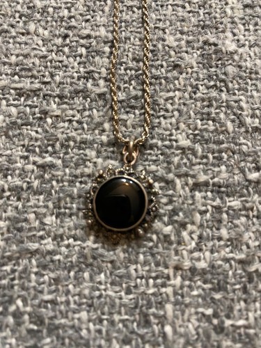 Women's Black Onyx Necklace - photo 2