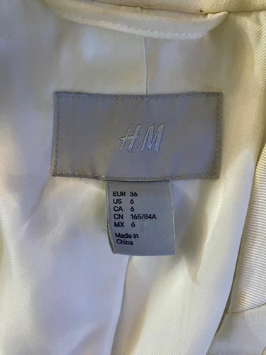 H&M Women's White Blazer - photo 2