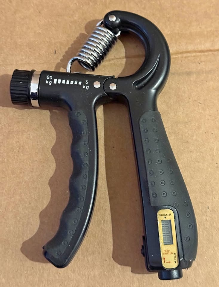 Adjustable Hand Grip Strengthener with Rep Counter