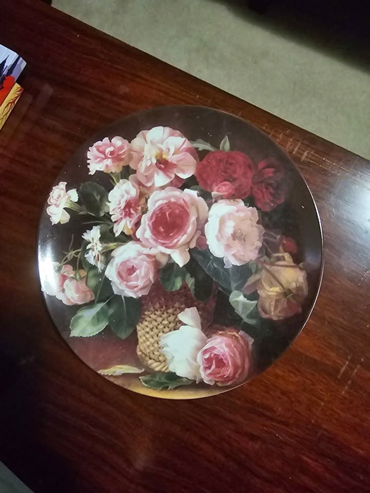 Formalities by Baum Bros. Plate - Floral Design