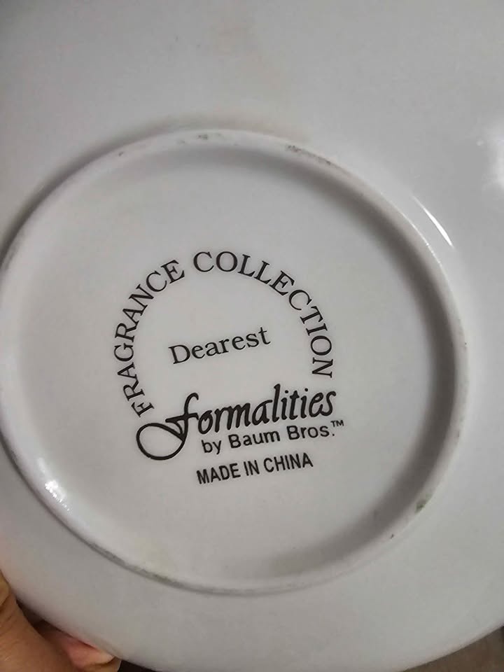 Formalities by Baum Bros. Plate - Floral Design - photo 2