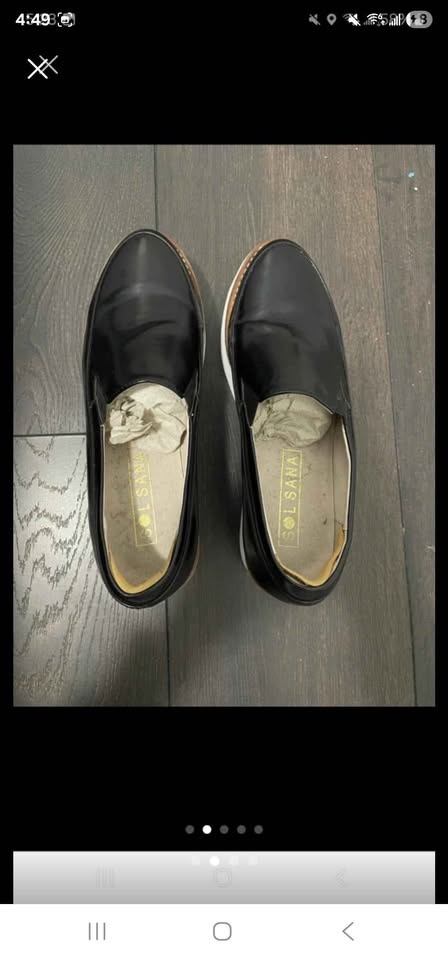 SOL SANA Tabie wedge loafers Japanese leather - photo 3