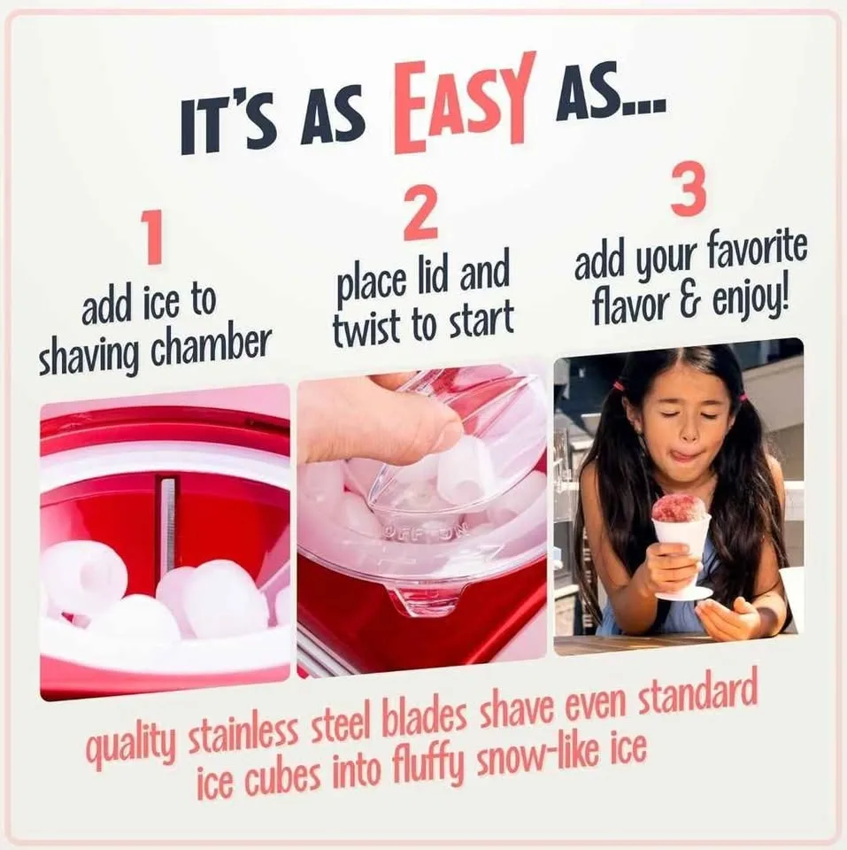 New Retro Snow Cone Maker Nostalgia image indicator(4)