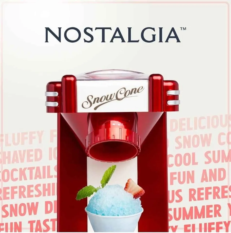 New Retro Snow Cone Maker Nostalgia image indicator(5)