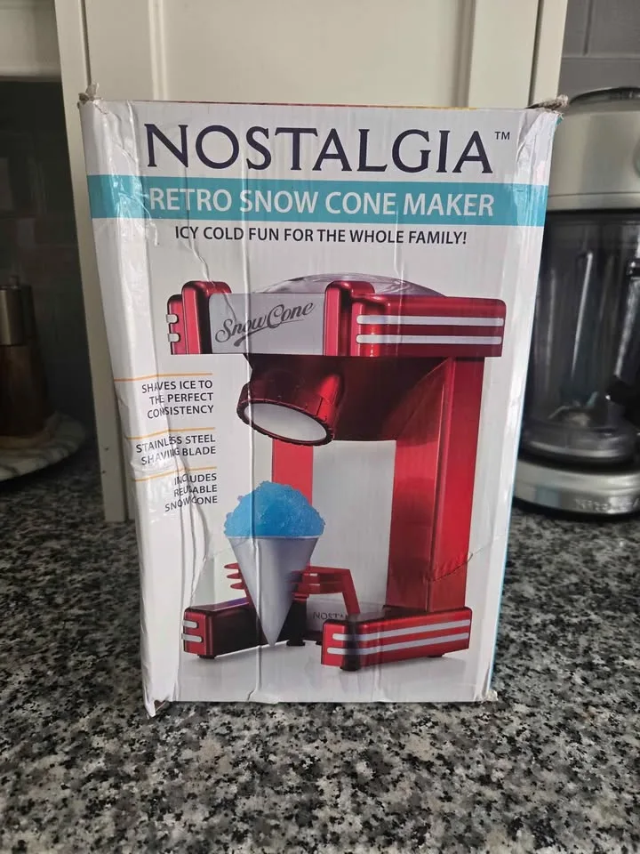 New Retro Snow Cone Maker Nostalgia image indicator(7)