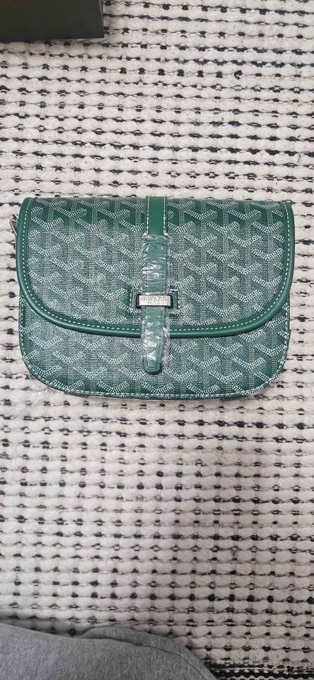 Goyard bag green with box - photo 2