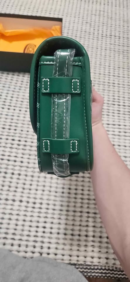 Goyard bag green with box - photo 4