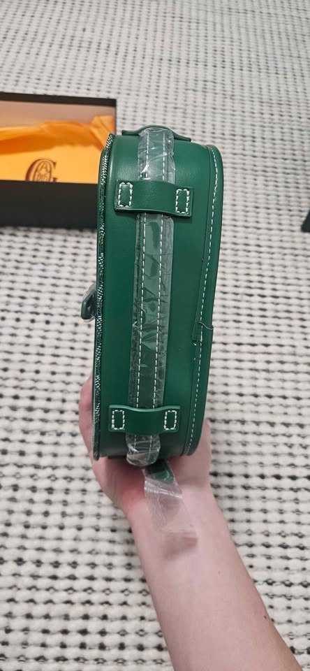 Goyard bag green with box - photo 5