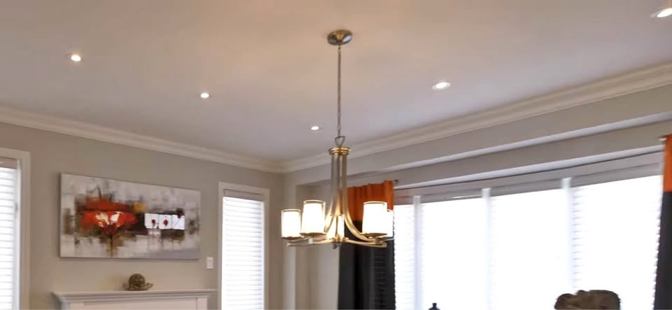 Brushed Nickel 5 Light Silver Chandelier
