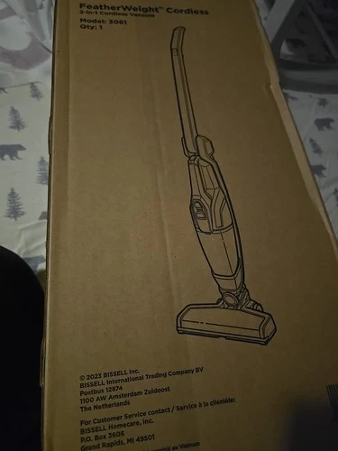 BISSELL 3061 Featherweight Cordless Stick Vacuum, Blue/Black - photo 2