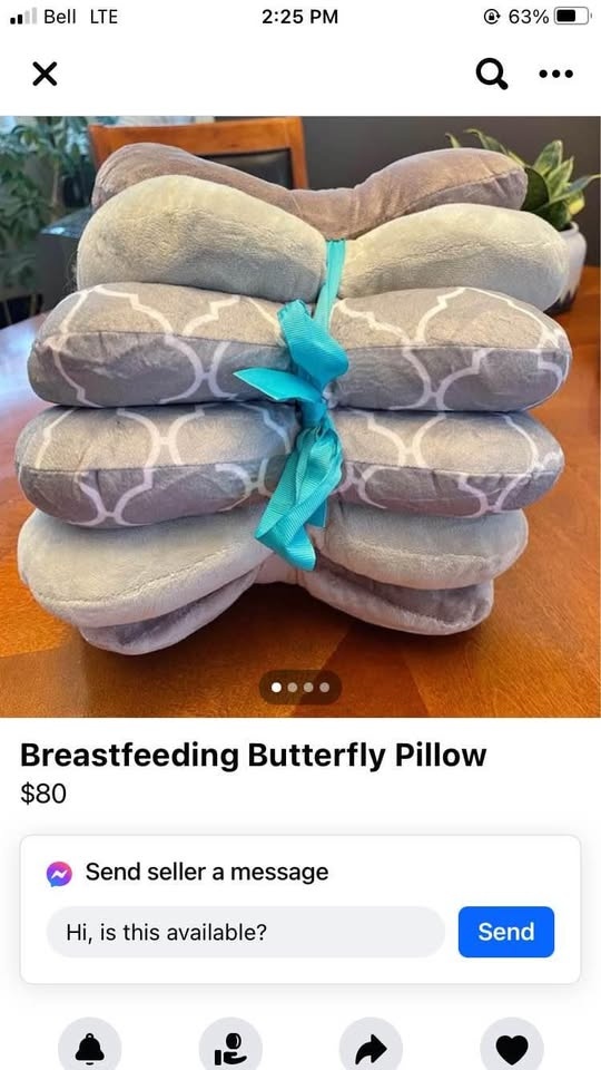 Butterfly pillow - photo 2