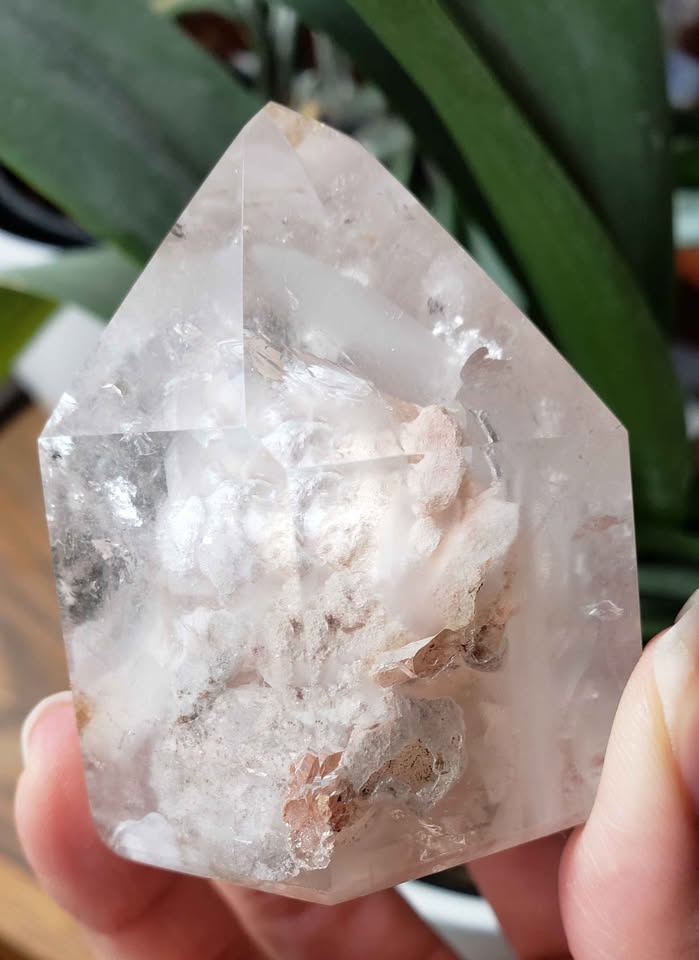 White Amphibole Garden Quartz - photo 2