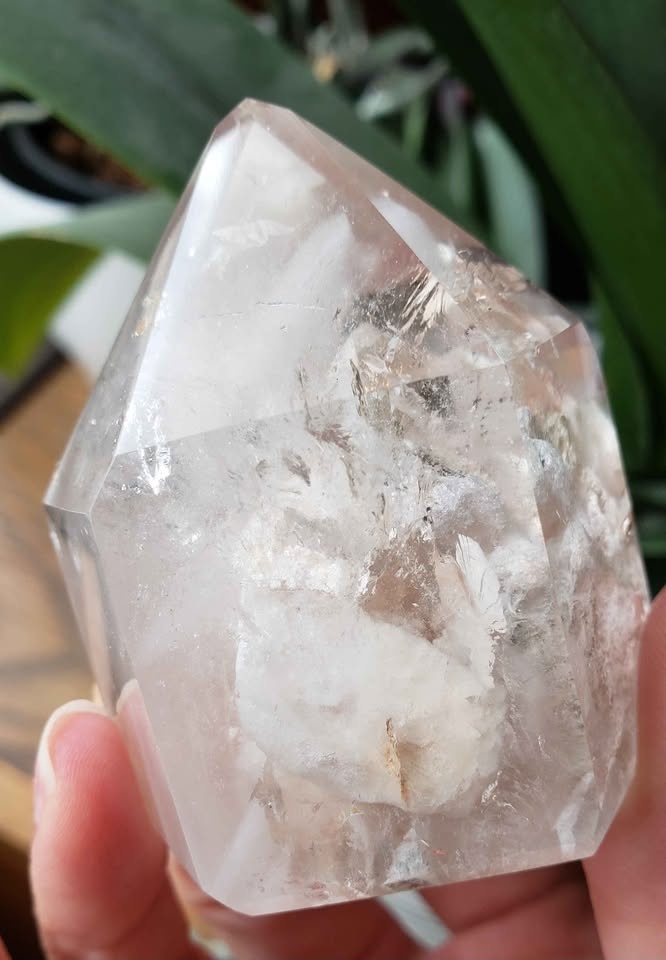 White Amphibole Garden Quartz - photo 4