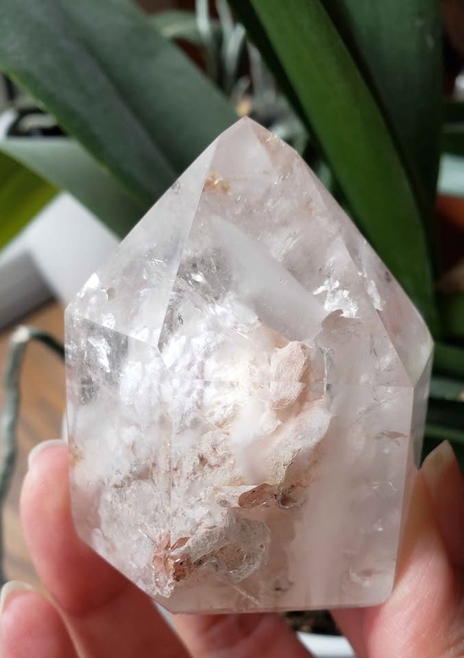 White Amphibole Garden Quartz - photo 5