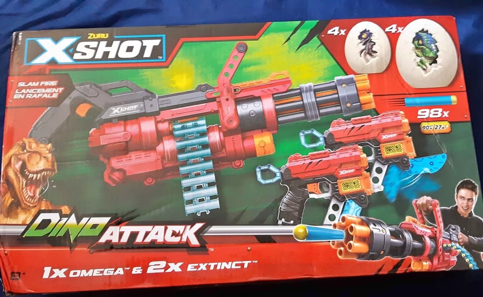 ZURU X-Shot Dino Attack Ultimate Dino Attack Combo blaster set 🏆