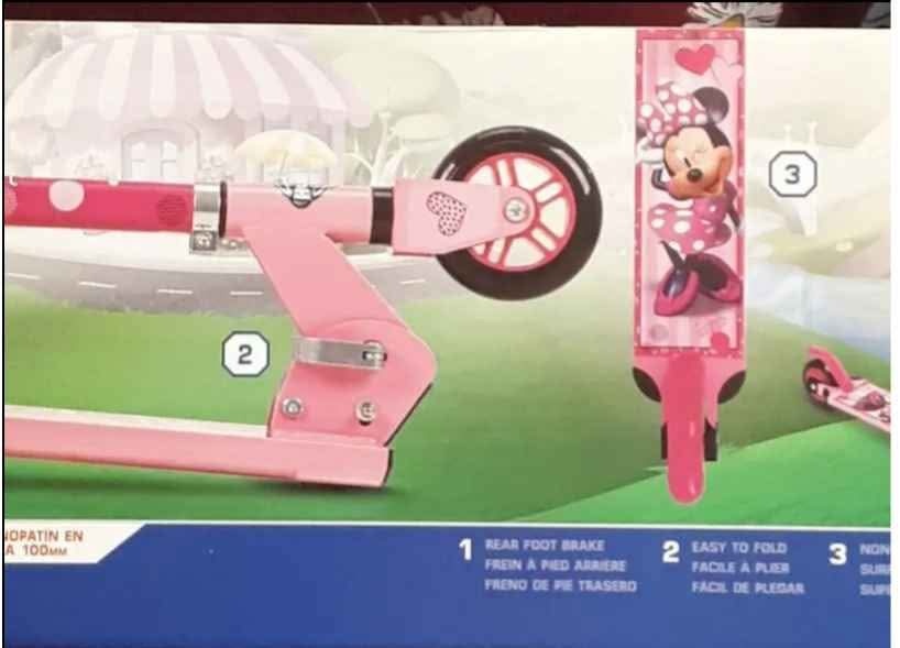 Disney Minnie Mouse Scooter BNIB 🏆 - photo 4