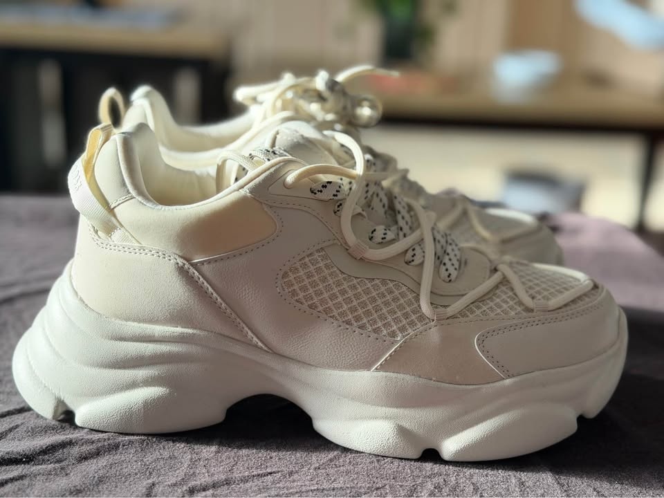 ALDO Cream Chunky Women Sneakers New - photo 3